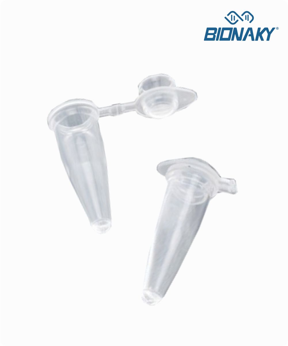 Microtubo para PCR de centrifugação 200µl tampa domed